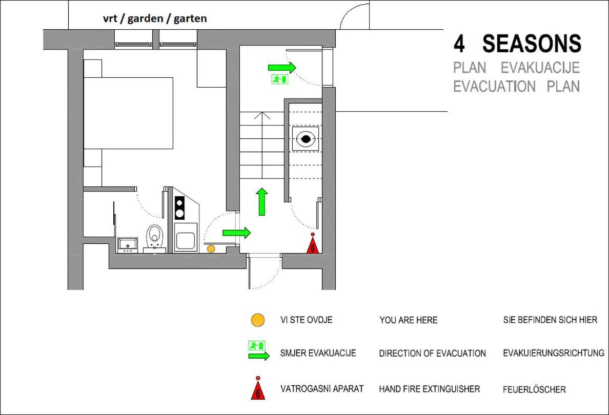 Apartmán 4 Seasons Split Exteriér fotografie